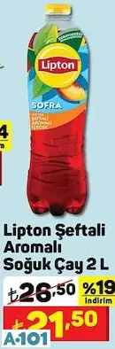LİPTON ŞEFTALİ SOĞUK ÇAY